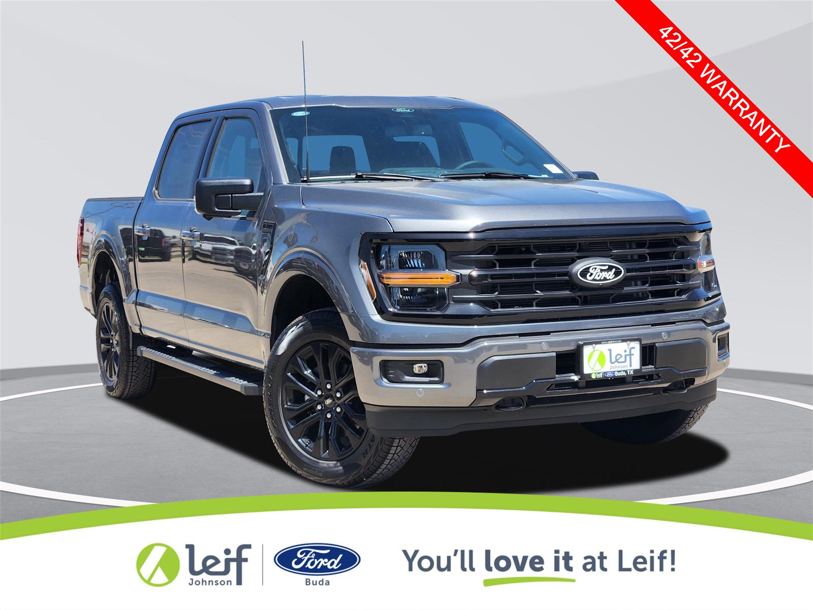 Carbonized Gray 2026 Ford F-150 Pickup Truck Four-Wheel Drive Automatic