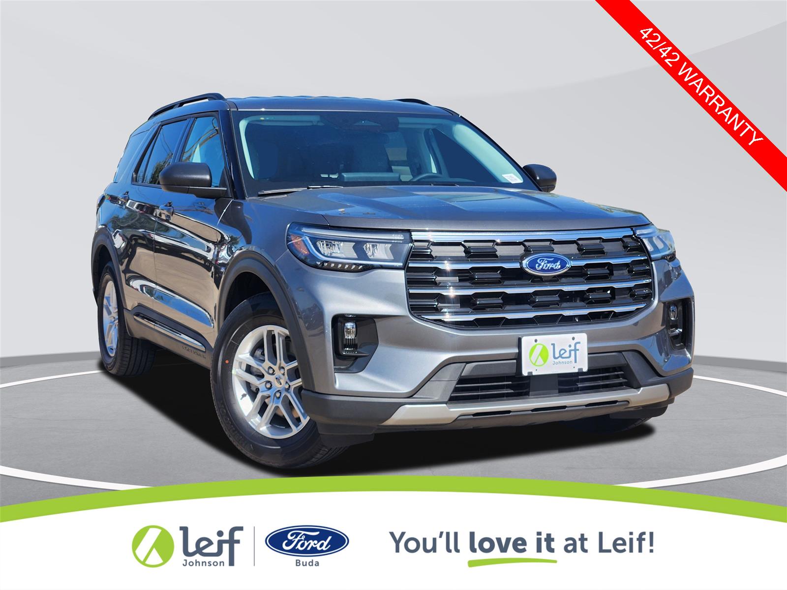 Carbonized Gray 2026 Ford Explorer SUV / Crossover Rear-Wheel Drive Automatic