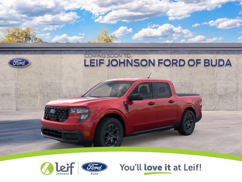 Ruby Red Metallic Tinted Clearcoat 2026 Ford Maverick Pickup Truck Front-Wheel Drive 1-Speed Dual Clutch
