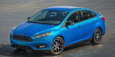 White Gold 2018 Ford Focus Sedan Front-Wheel Drive 6-Speed Automatic