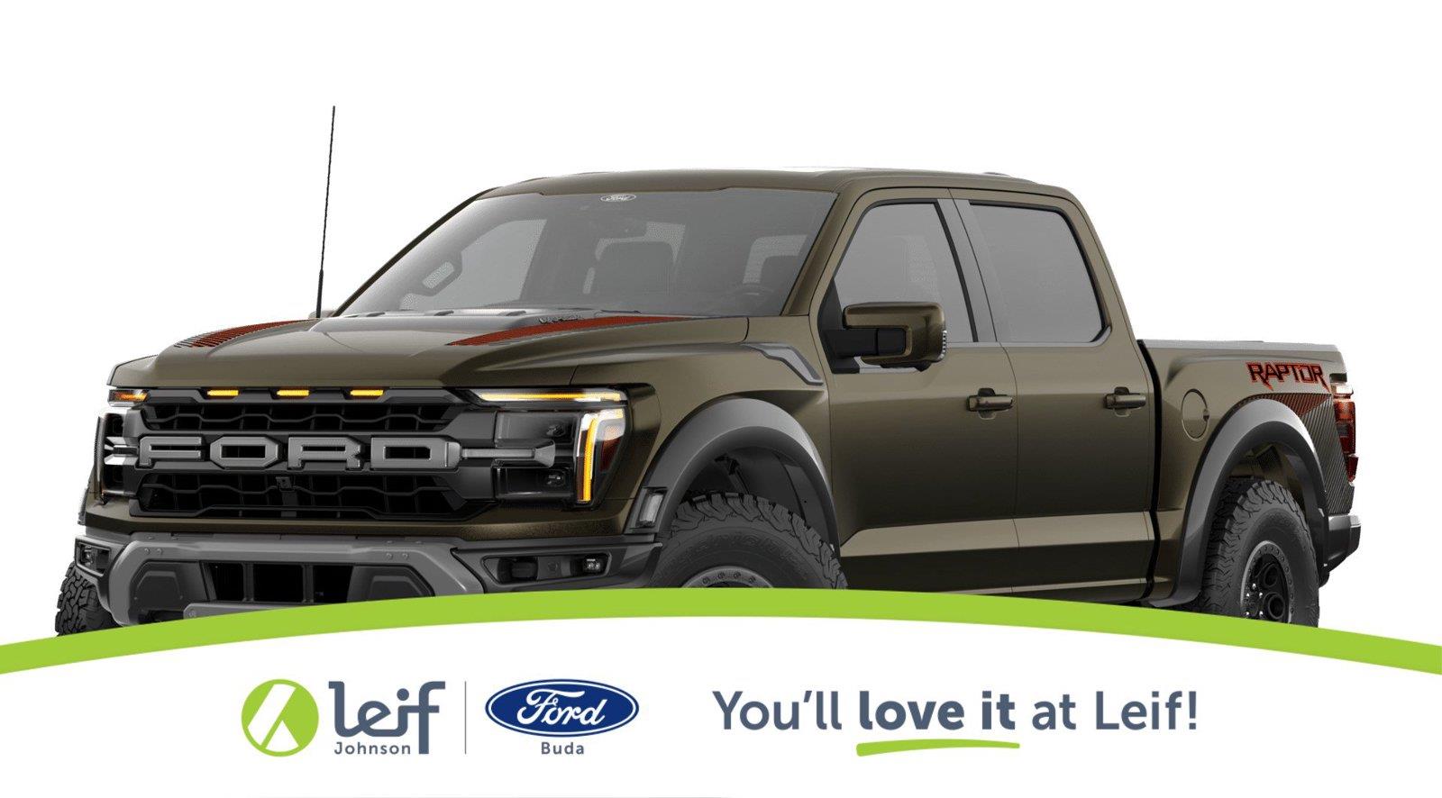 Shelter Green 2026 Ford F-150 Pickup Truck Four-Wheel Drive Automatic