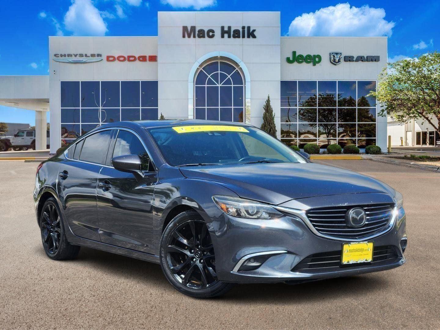 Meteor Gray Mica 2016 Mazda MAZDA6 Sedan Front-Wheel Drive Automatic