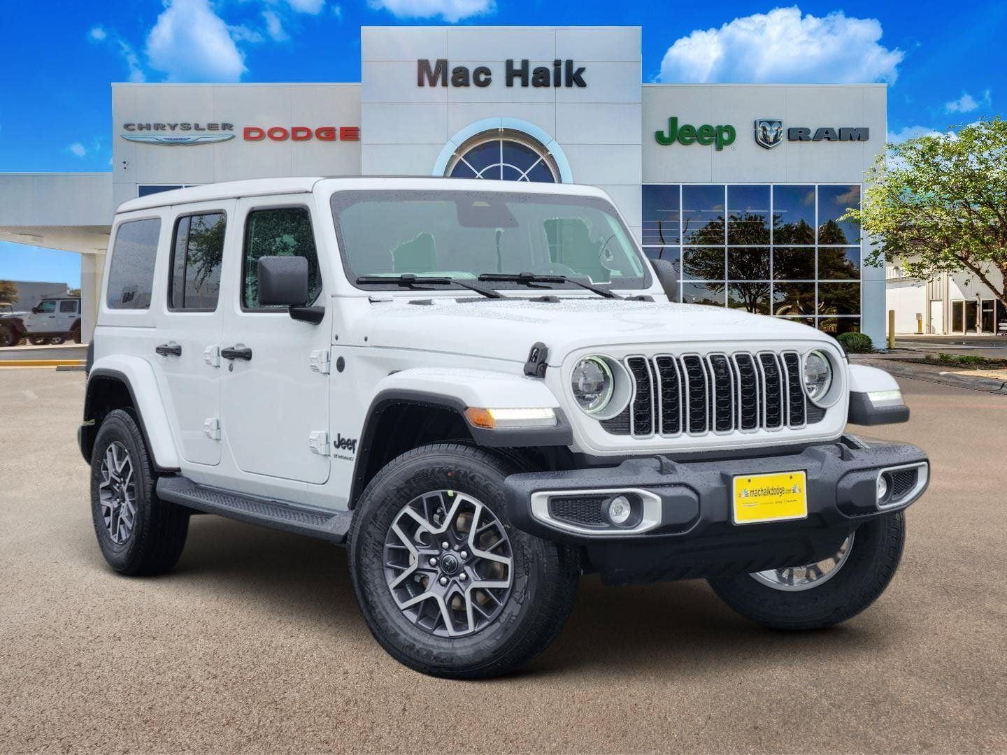 Bright White Clearcoat 2026 Jeep Wrangler SUV / Crossover Four-Wheel Drive 8-Speed Automatic
