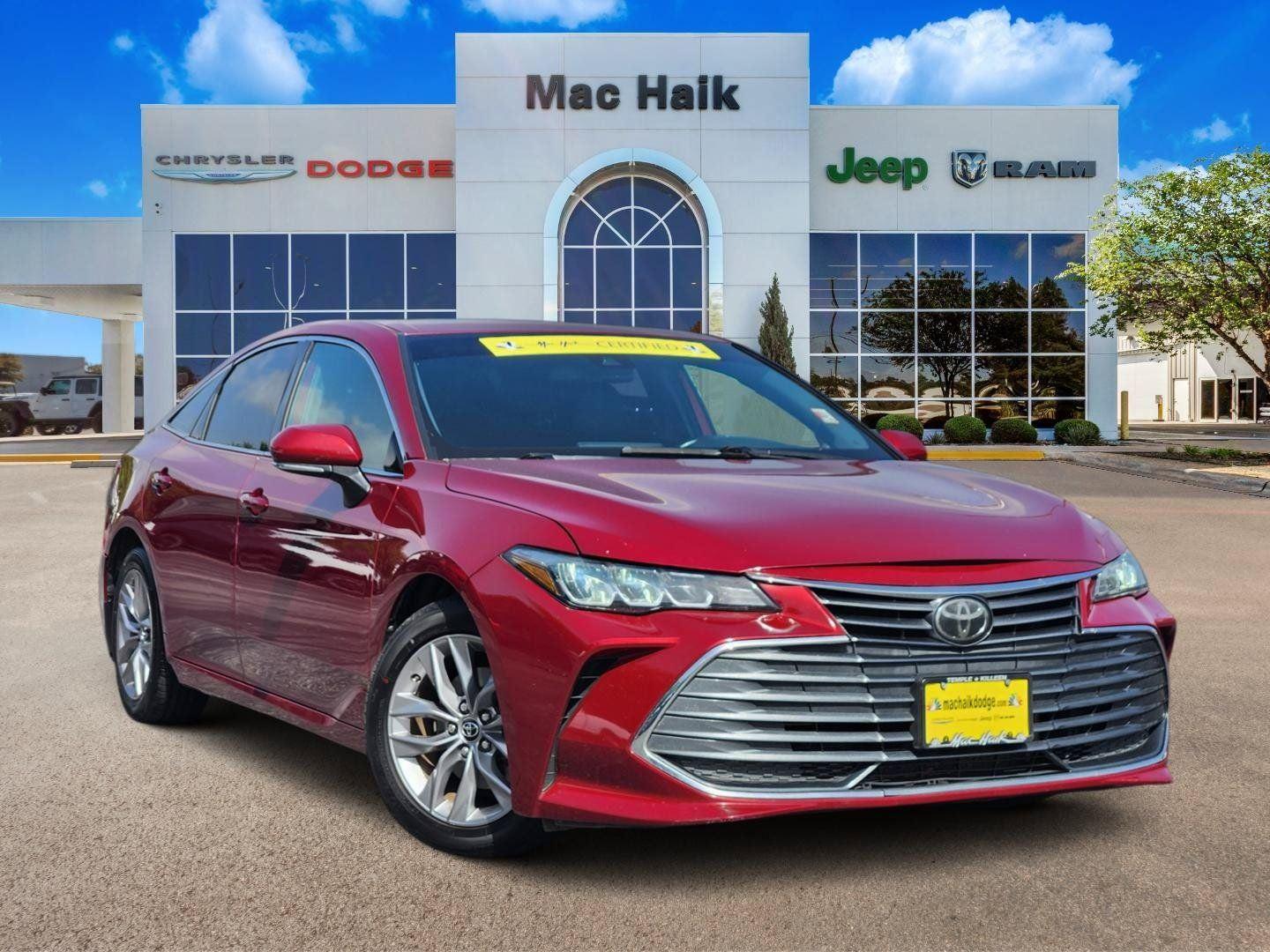 Red (Ruby Flare Pearl) 2020 Toyota Avalon Sedan Front-Wheel Drive 8-Speed Automatic