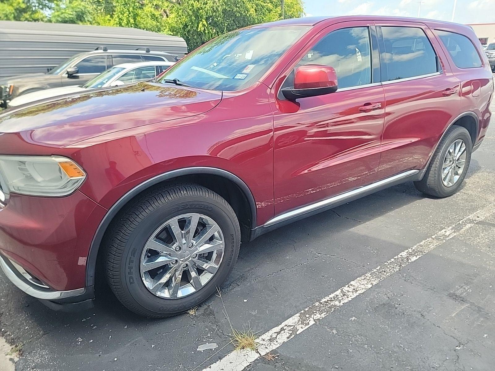 Deep Cherry Red Crystal Pearlcoat 2015 Dodge Durango SUV / Crossover All-Wheel Drive 8-Speed Automatic