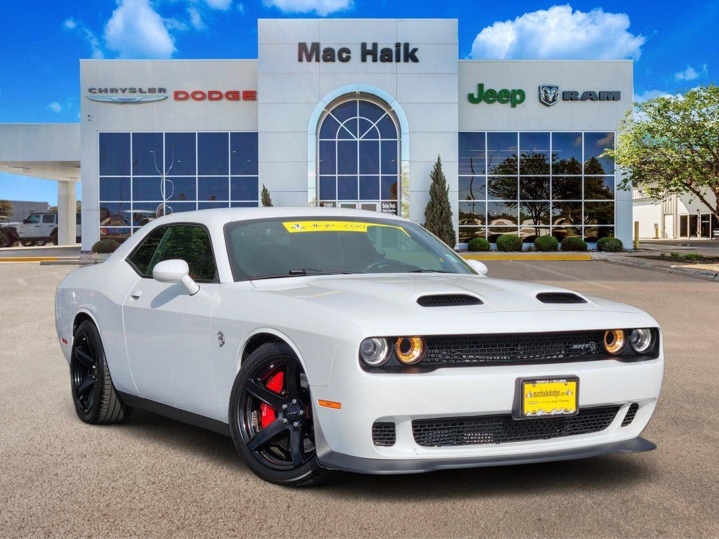 White Knuckle Clearcoat 2020 Dodge Challenger Coupe Rear-Wheel Drive 8-Speed Automatic