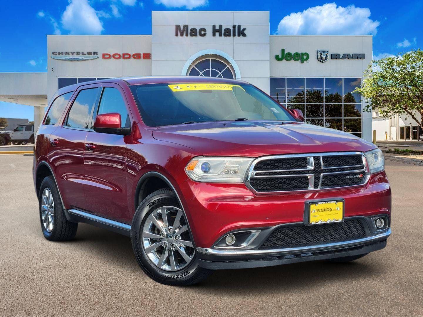Deep Cherry Red Crystal Pearlcoat 2015 Dodge Durango SUV / Crossover All-Wheel Drive 8-Speed Automatic