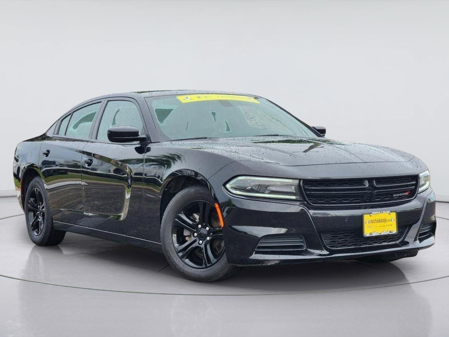 Pitch Black Clearcoat 2021 Dodge Charger Sedan Rear-Wheel Drive 8-Speed Automatic