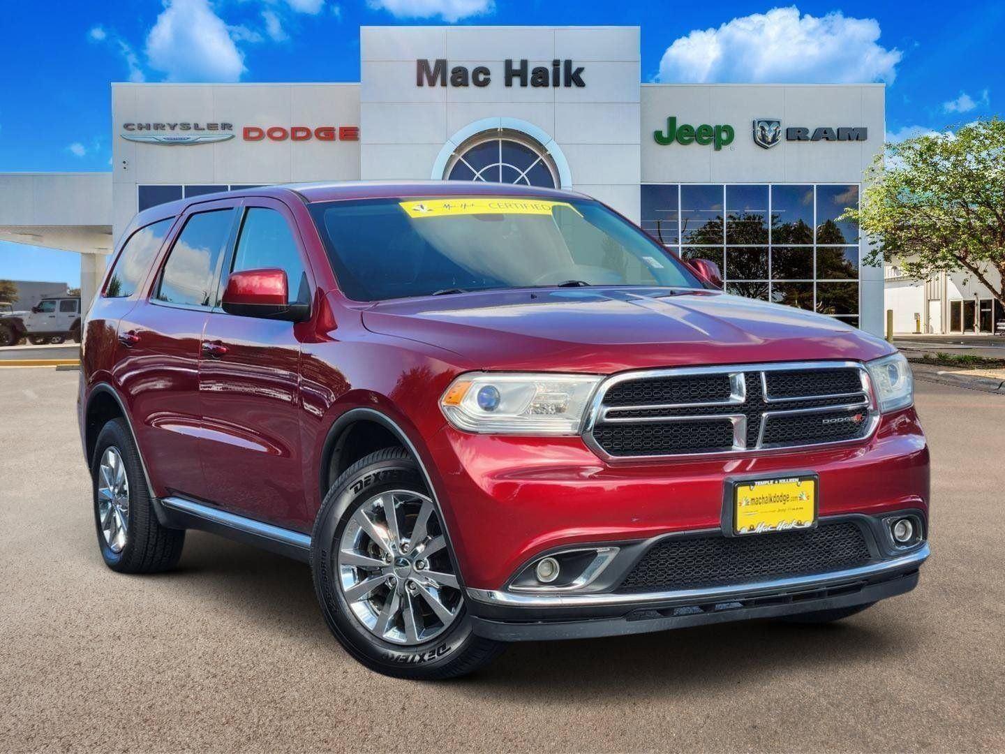 Deep Cherry Red Crystal Pearlcoat 2015 Dodge Durango SUV / Crossover All-Wheel Drive 8-Speed Automatic