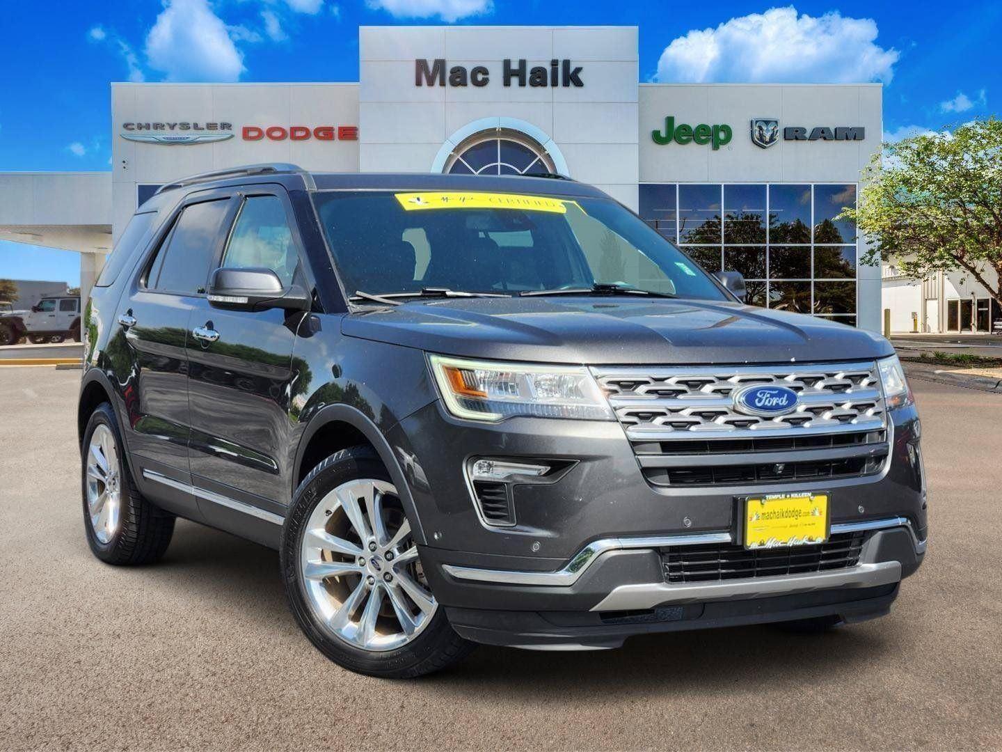 Gray (Magnetic) 2018 Ford Explorer SUV / Crossover Front-Wheel Drive 6-Speed Automatic