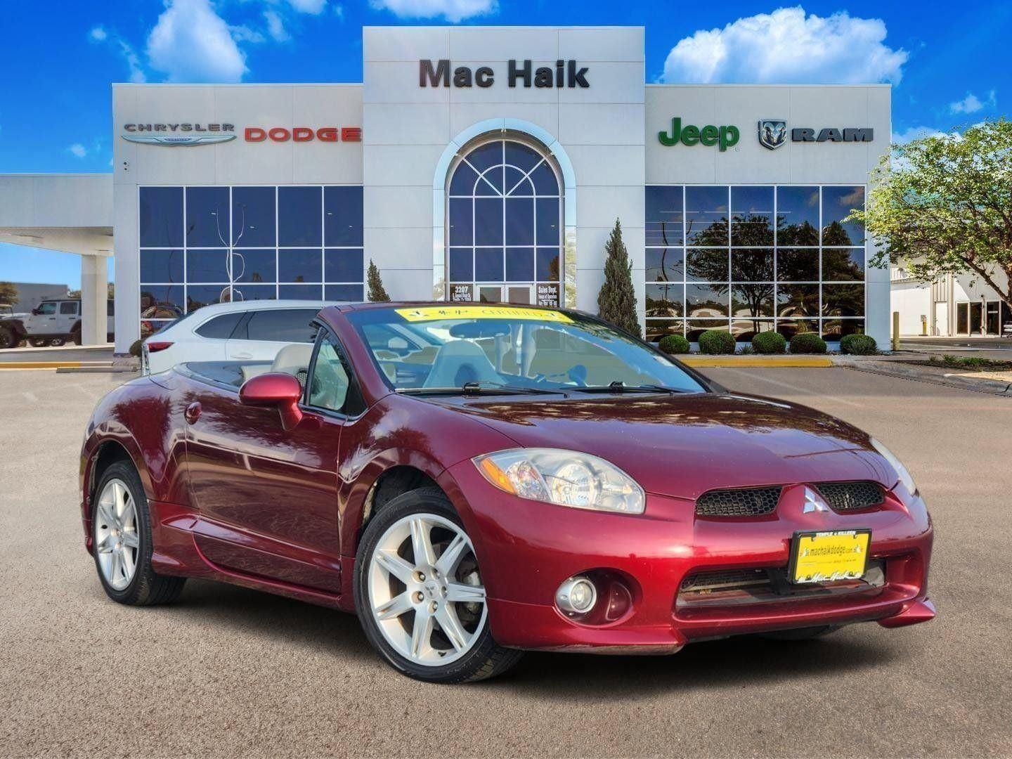 Green 2007 Mitsubishi Eclipse Spyder Convertible Front-Wheel Drive 6-Speed Manual
