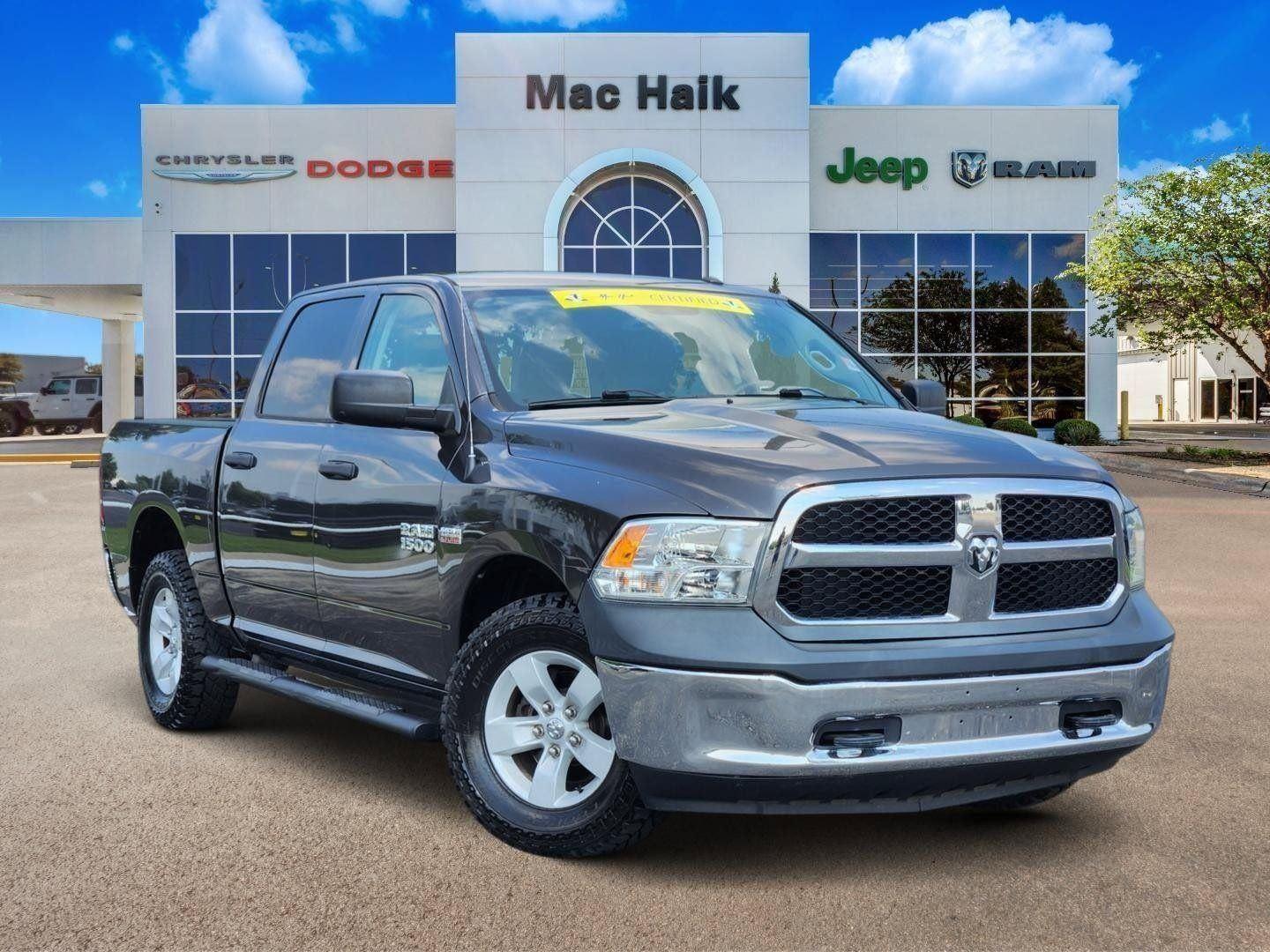 Gray (Granite Crystal Metallic Clearcoat) 2017 RAM 1500 Pickup Truck Four-Wheel Drive 8-Speed Automatic