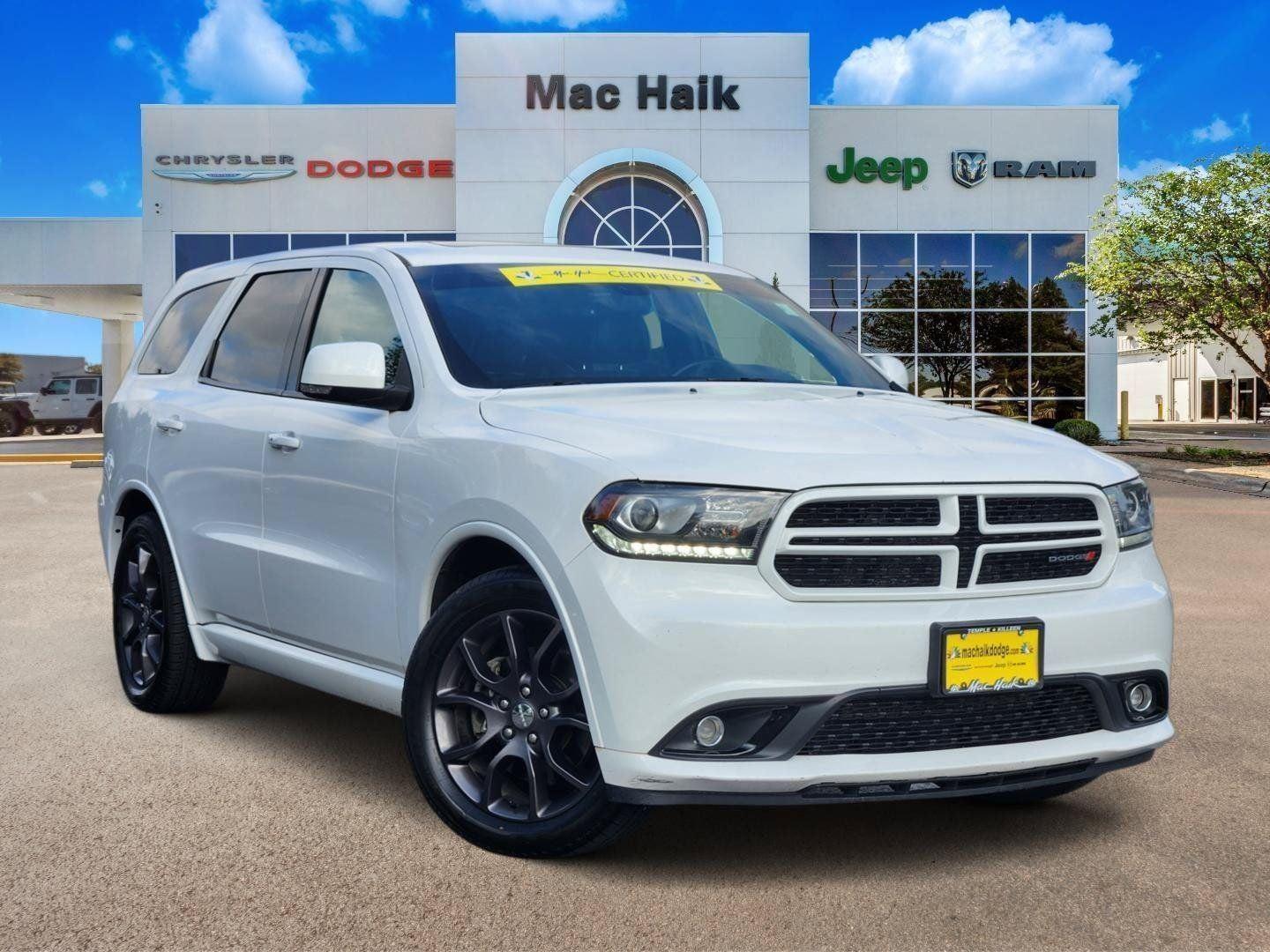 Bright White 2017 Dodge Durango SUV / Crossover All-Wheel Drive 8-Speed Automatic
