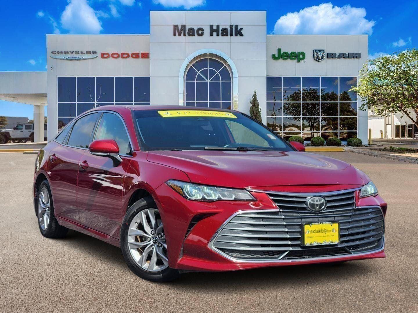Red (Ruby Flare Pearl) 2020 Toyota Avalon Sedan Front-Wheel Drive 8-Speed Automatic
