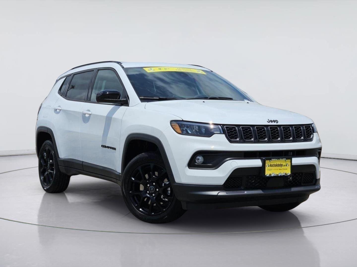 Bright White Clearcoat 2026 Jeep Compass SUV / Crossover Four-Wheel Drive 8-Speed Automatic