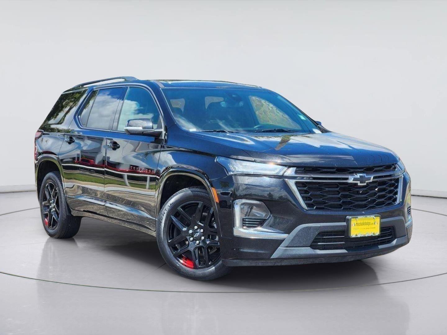 Mosaic Black Metallic 2022 Chevrolet Traverse SUV / Crossover Front-Wheel Drive 9-Speed Automatic