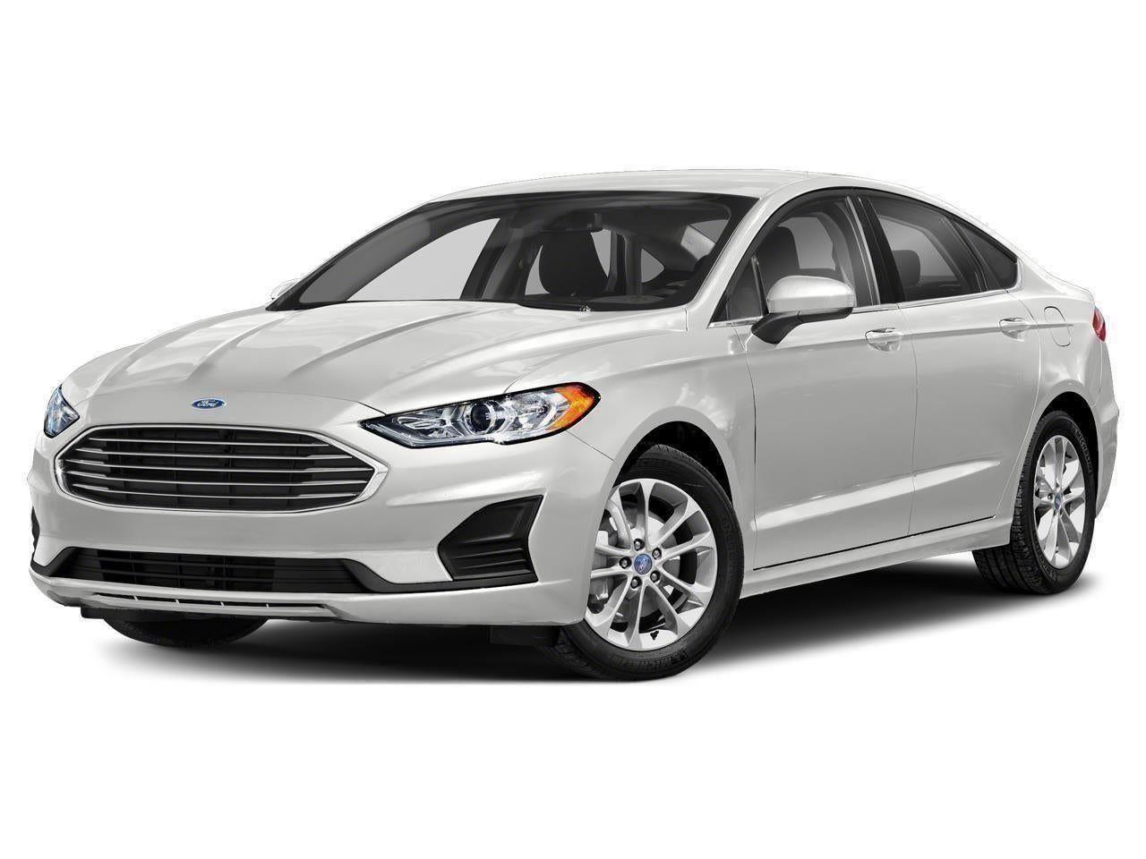 Oxford White 2020 Ford Fusion Sedan Front-Wheel Drive 6-Speed Automatic