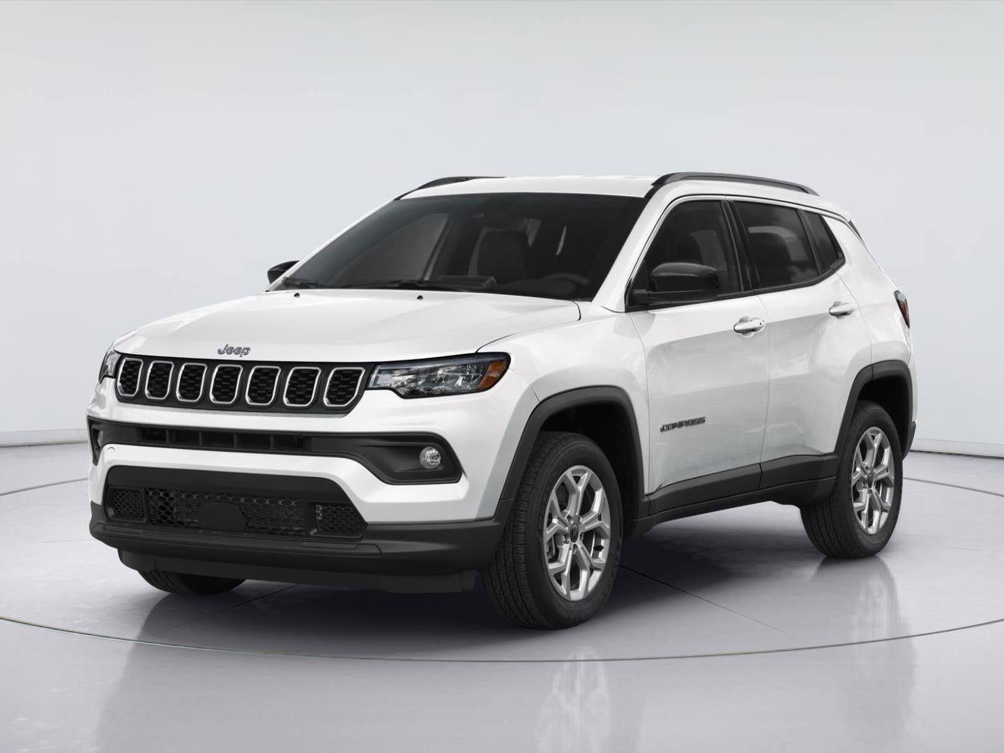 Bright White Clearcoat 2026 Jeep Compass SUV / Crossover Four-Wheel Drive 8-Speed Automatic