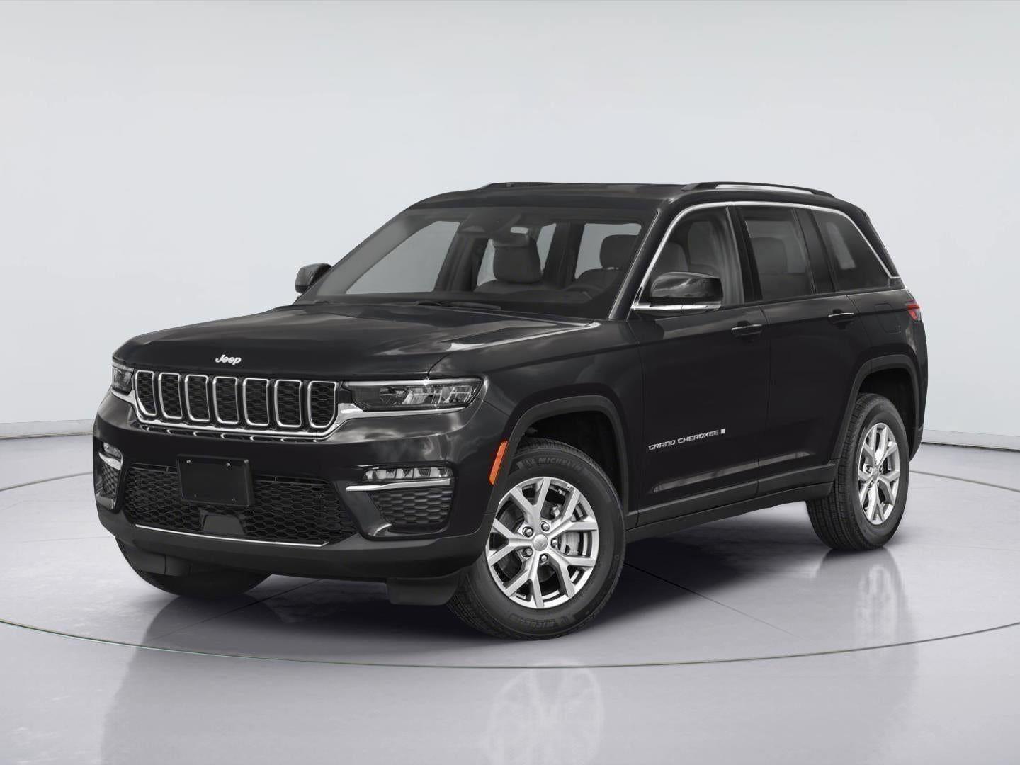 Diamond Black Crystal Pearlcoat 2023 Jeep Grand Cherokee SUV / Crossover Four-Wheel Drive 8-Speed Automatic
