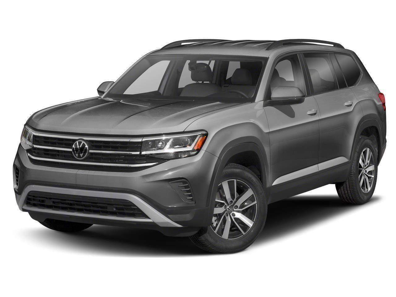 Platinum Gray Metallic 2021 Volkswagen Atlas SUV / Crossover Front-Wheel Drive Automatic