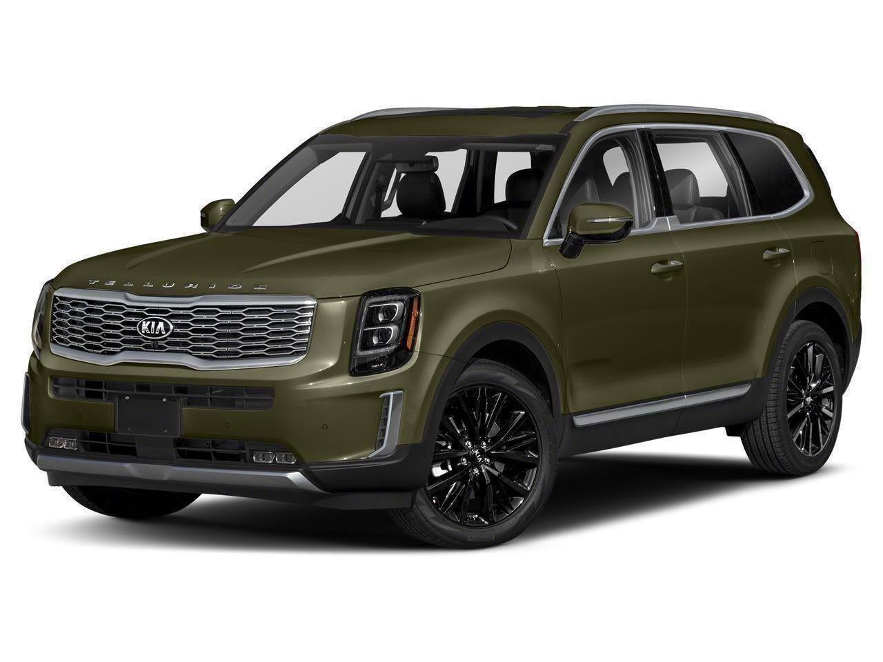 Dark Moss 2020 Kia Telluride SUV / Crossover All-Wheel Drive 8-Speed Automatic