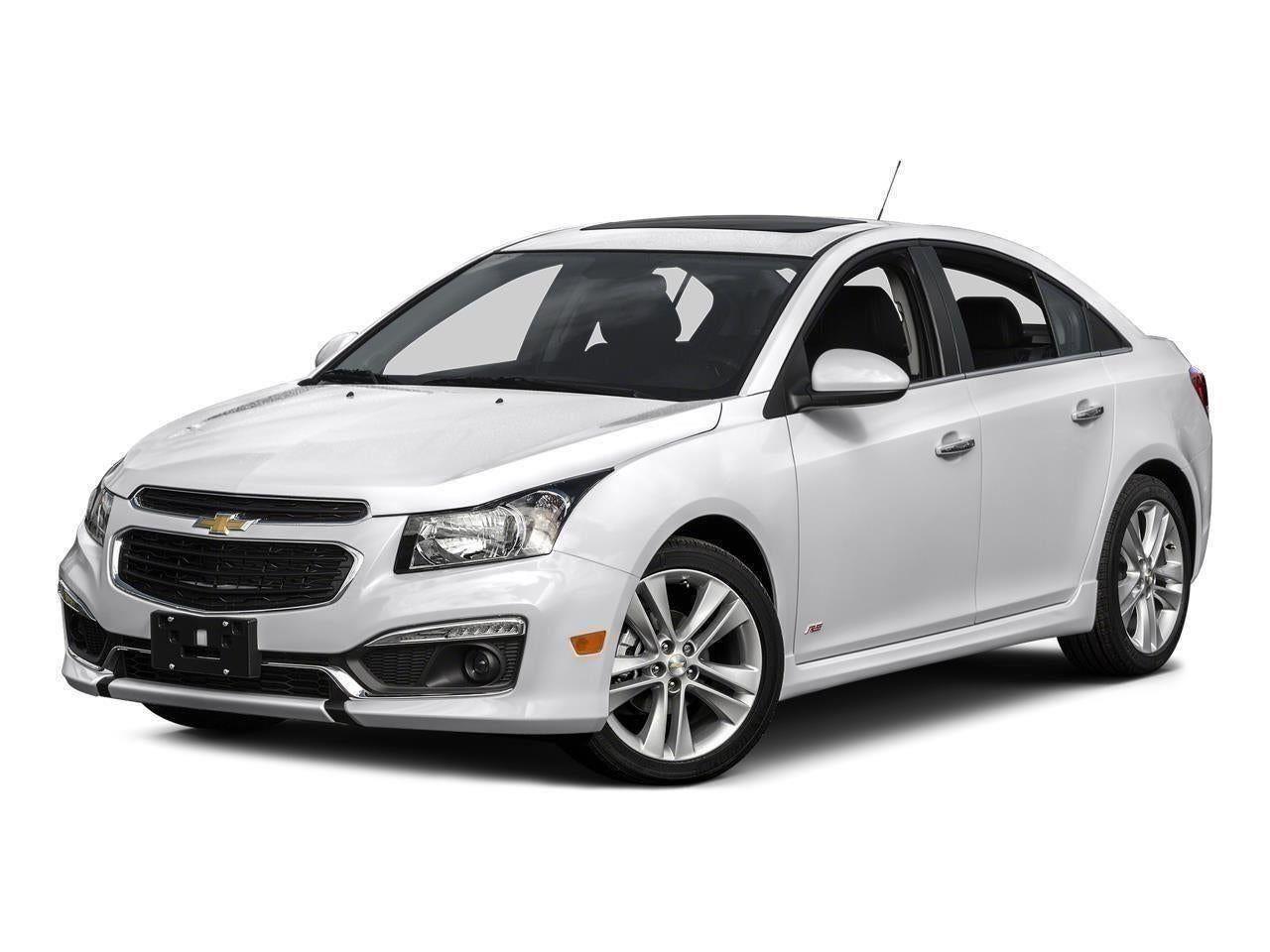 Summit White 2016 Chevrolet Cruze Sedan Front-Wheel Drive 6-Speed Automatic Overdrive