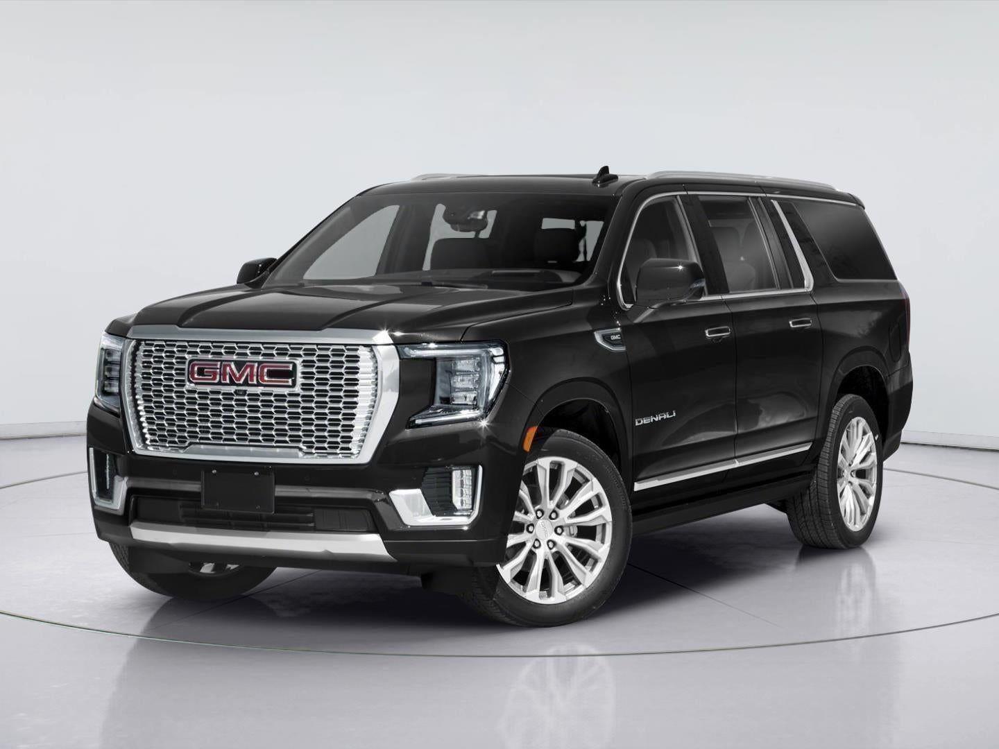 Onyx Black 2021 GMC Yukon XL SUV / Crossover Four-Wheel Drive Automatic