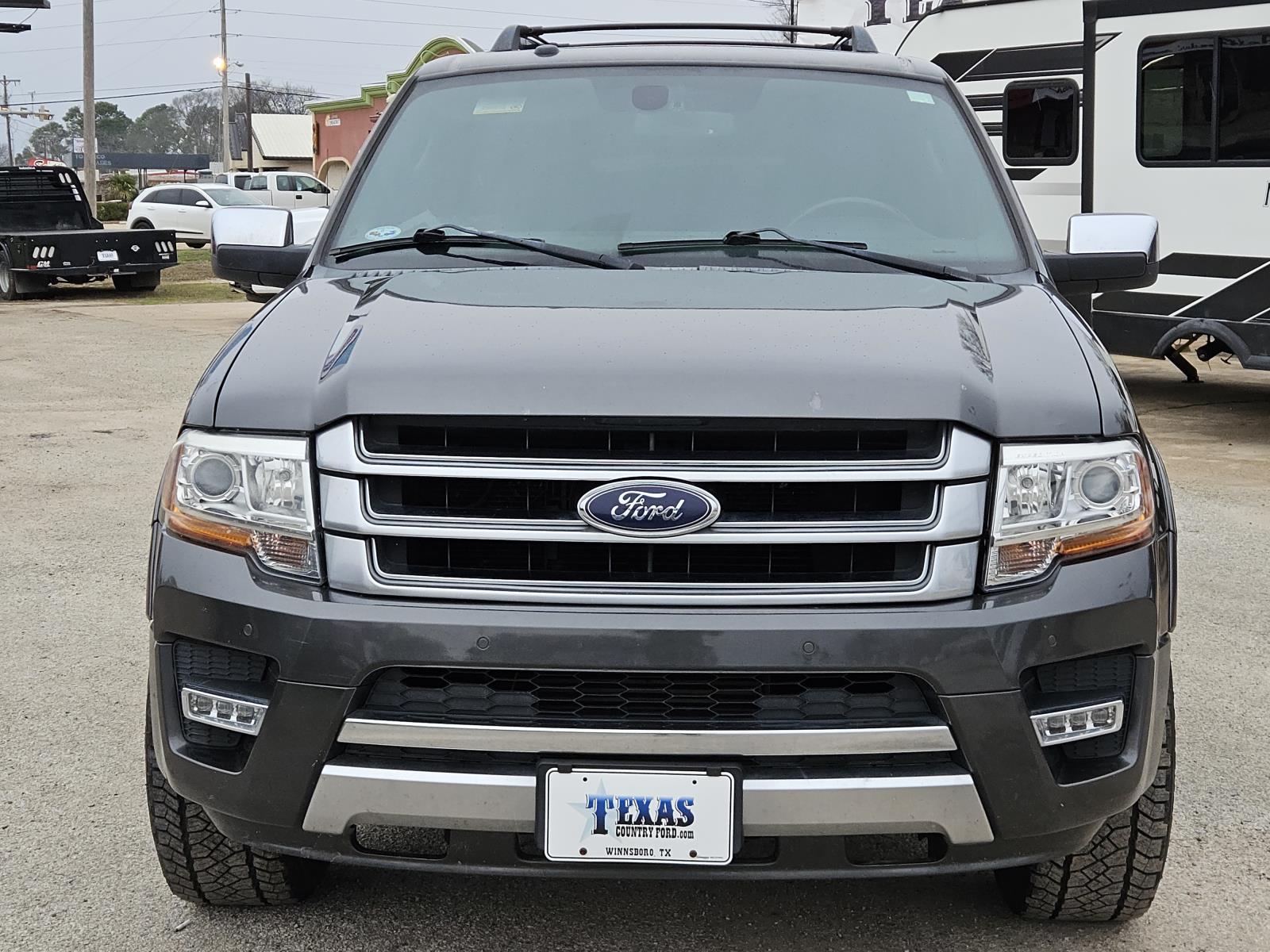 Used 2015 Ford Expedition Platinum with VIN 1FMJU1LT8FEF12889 for sale in Winnsboro, TX