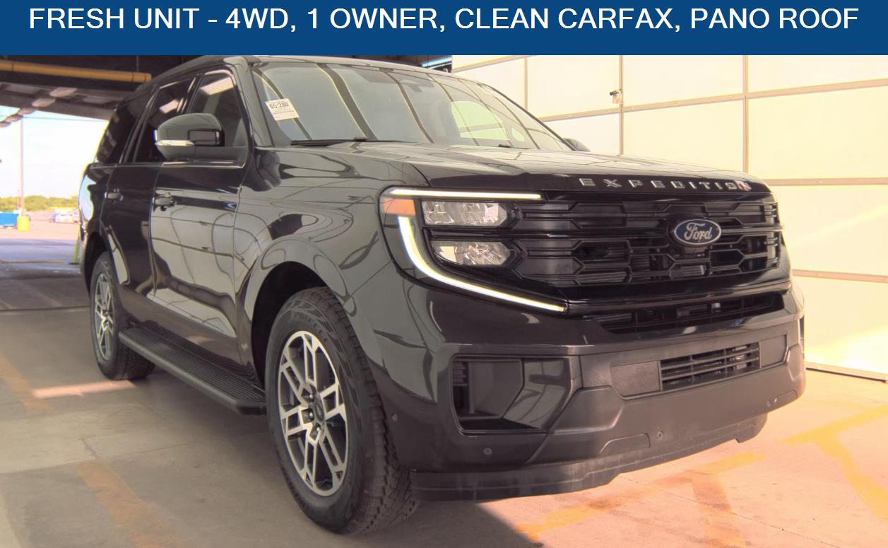 Dark Matter Gray Metallic 2025 Ford Expedition Active 4WD SUV / Crossover Four-Wheel Drive 10-Speed Automatic