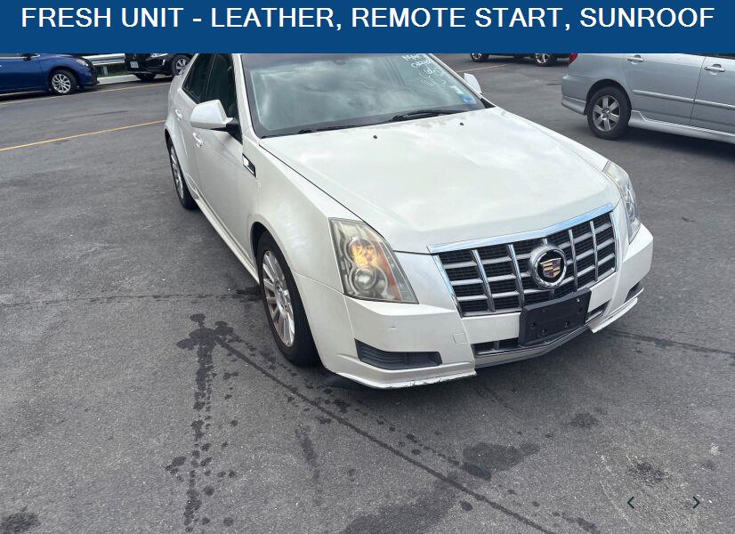 White Diamond Tricoat 2012 Cadillac CTS Sedan Rear-Wheel Drive 6-Speed Automatic