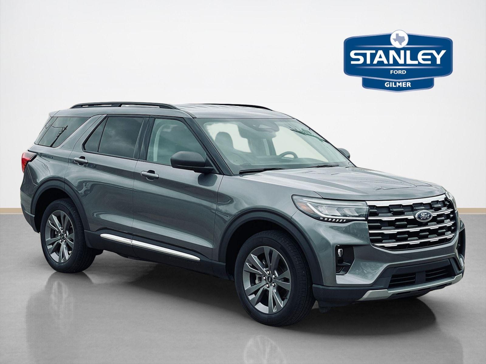Carbonized Gray Metallic 2025 Ford Explorer SUV / Crossover All-Wheel Drive 10-Speed Automatic