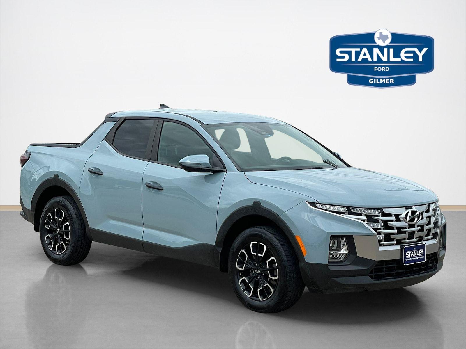 Blue Stone 2022 Hyundai Santa Cruz SEL Crew Cab FWD Pickup Truck Front-Wheel Drive 8-Speed Automatic