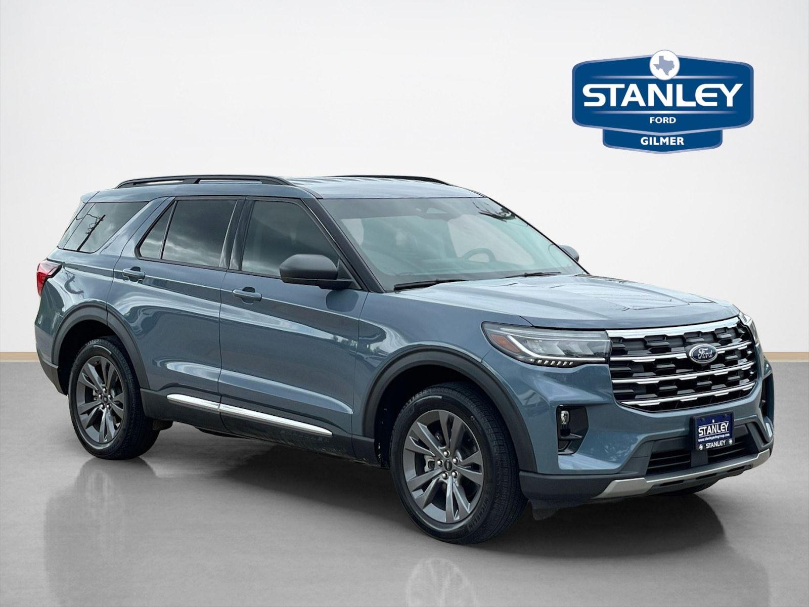 Vapor Blue Metallic 2025 Ford Explorer Active AWD SUV / Crossover All-Wheel Drive 10-Speed Automatic