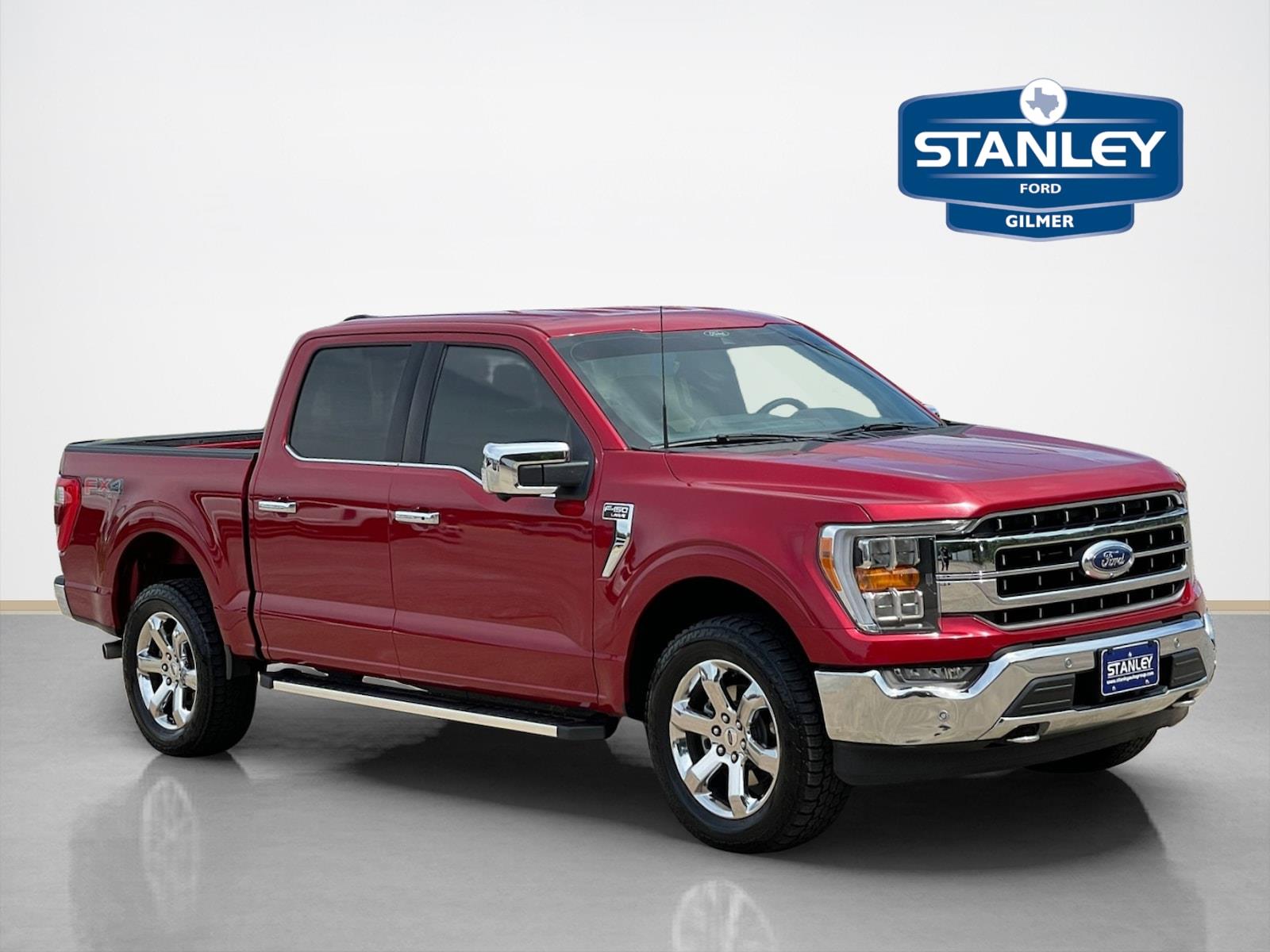 Rapid Red Metallic Tinted Clearcoat 2022 Ford F-150 Pickup Truck Four-Wheel Drive 10-Speed Automatic