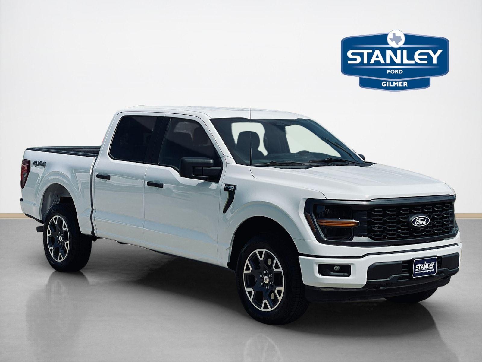 Oxford White 2024 Ford F-150 Pickup Truck Four-Wheel Drive 10-Speed Automatic