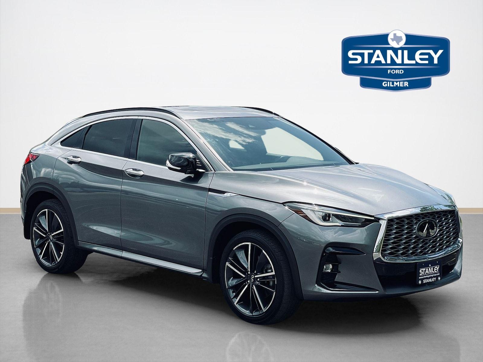 Slate Gray 2024 INFINITI QX55 SUV / Crossover All-Wheel Drive Continuously Variable Transmission