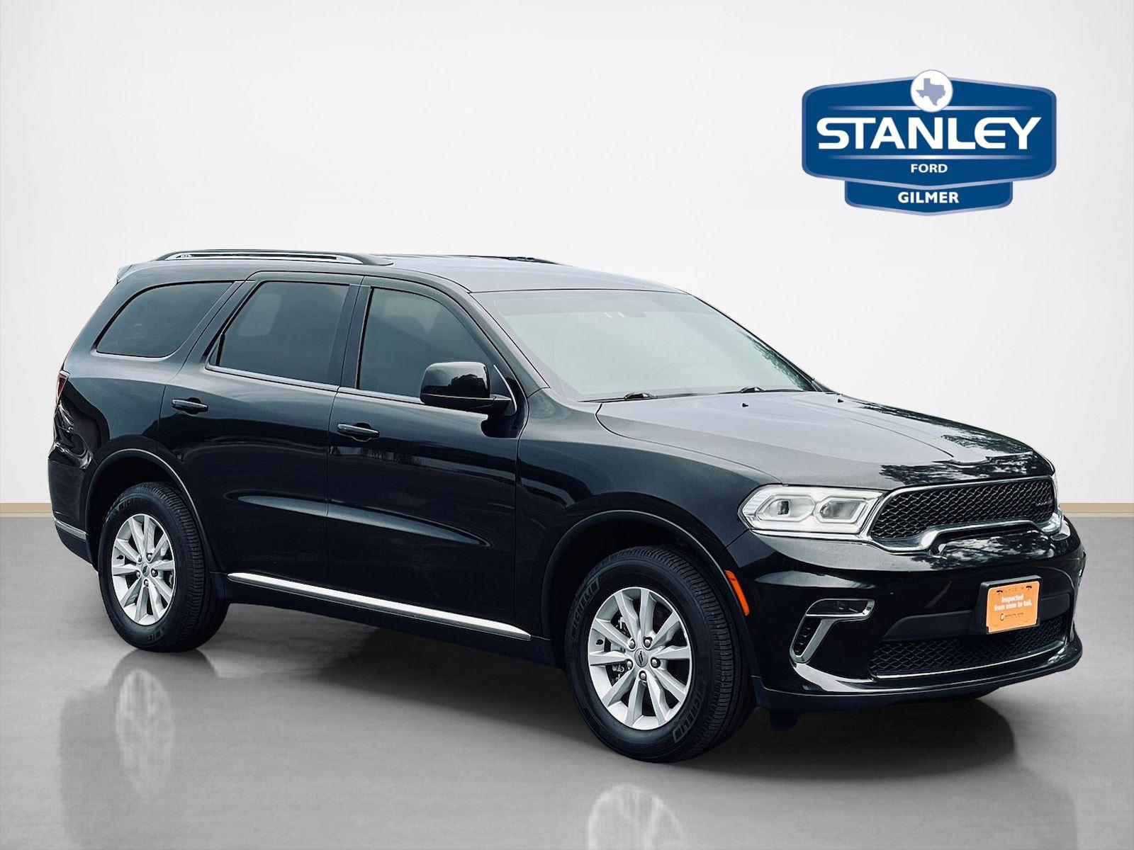 DB Black Clearcoat 2021 Dodge Durango SUV / Crossover All-Wheel Drive 8-Speed Automatic