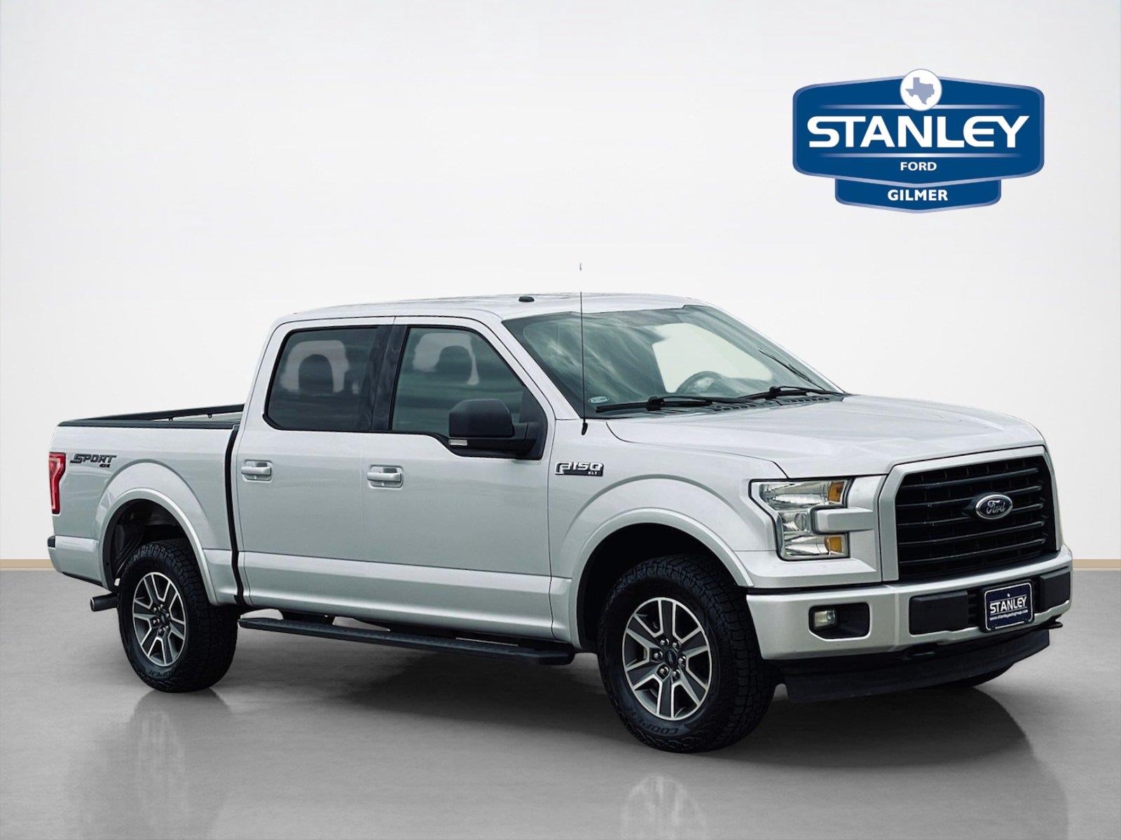 Ingot Silver Metallic 2017 Ford F-150 Pickup Truck Four-Wheel Drive 6-Speed Automatic