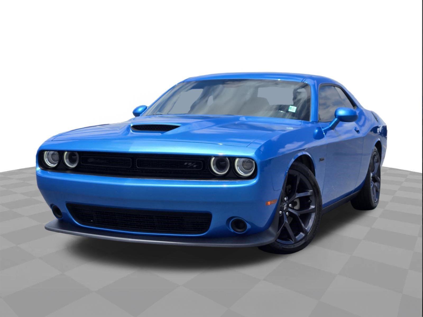 B5 Blue Pearlcoat 2023 Dodge Challenger R/T RWD Coupe Rear-Wheel Drive 8-Speed Automatic