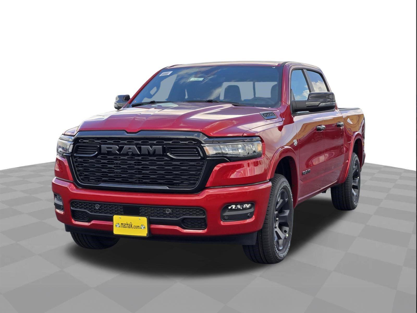 Molten Red Pearlcoat 2026 RAM 1500 Lone Star Crew Cab 4WD Pickup Truck Four-Wheel Drive 8-Speed Automatic