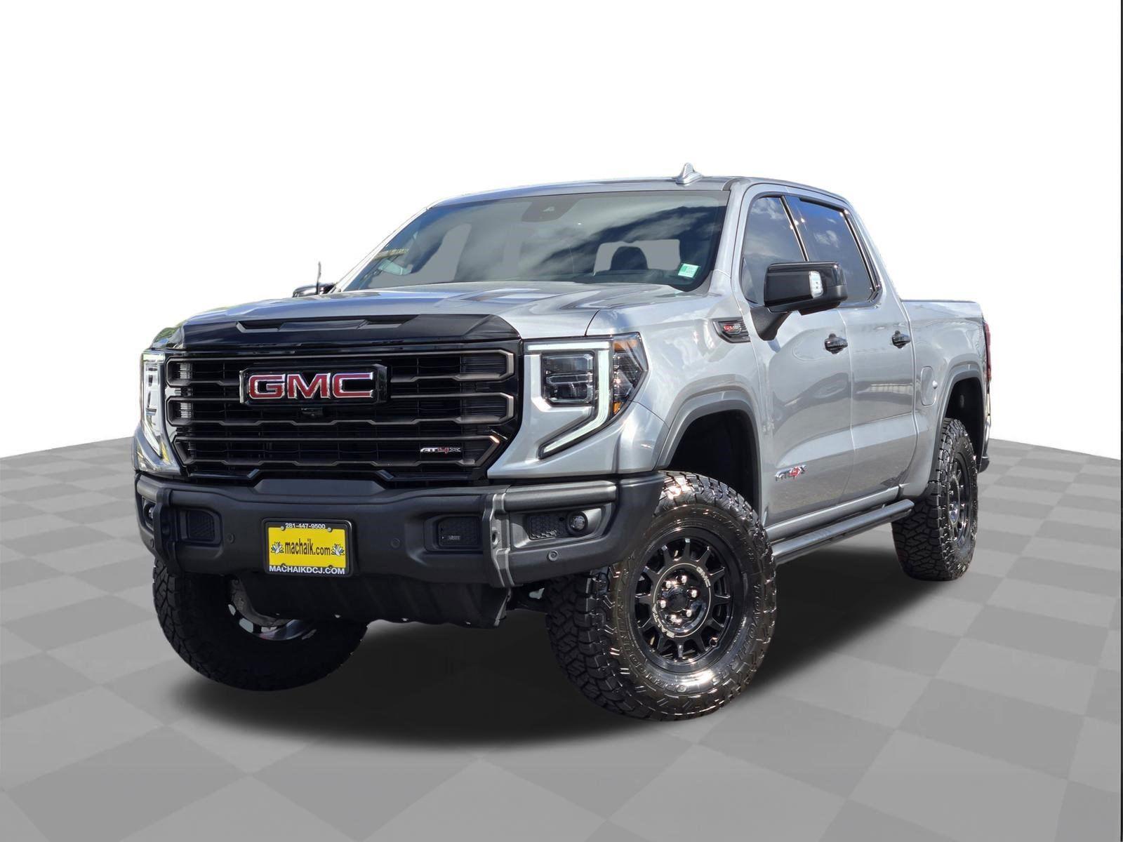 Sterling Metallic 2026 GMC Sierra 1500 AT4X Crew Cab 4WD Pickup Truck Four-Wheel Drive Automatic