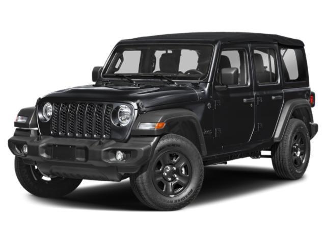 Bright White Clearcoat 2024 Jeep Wrangler SUV / Crossover Four-Wheel Drive