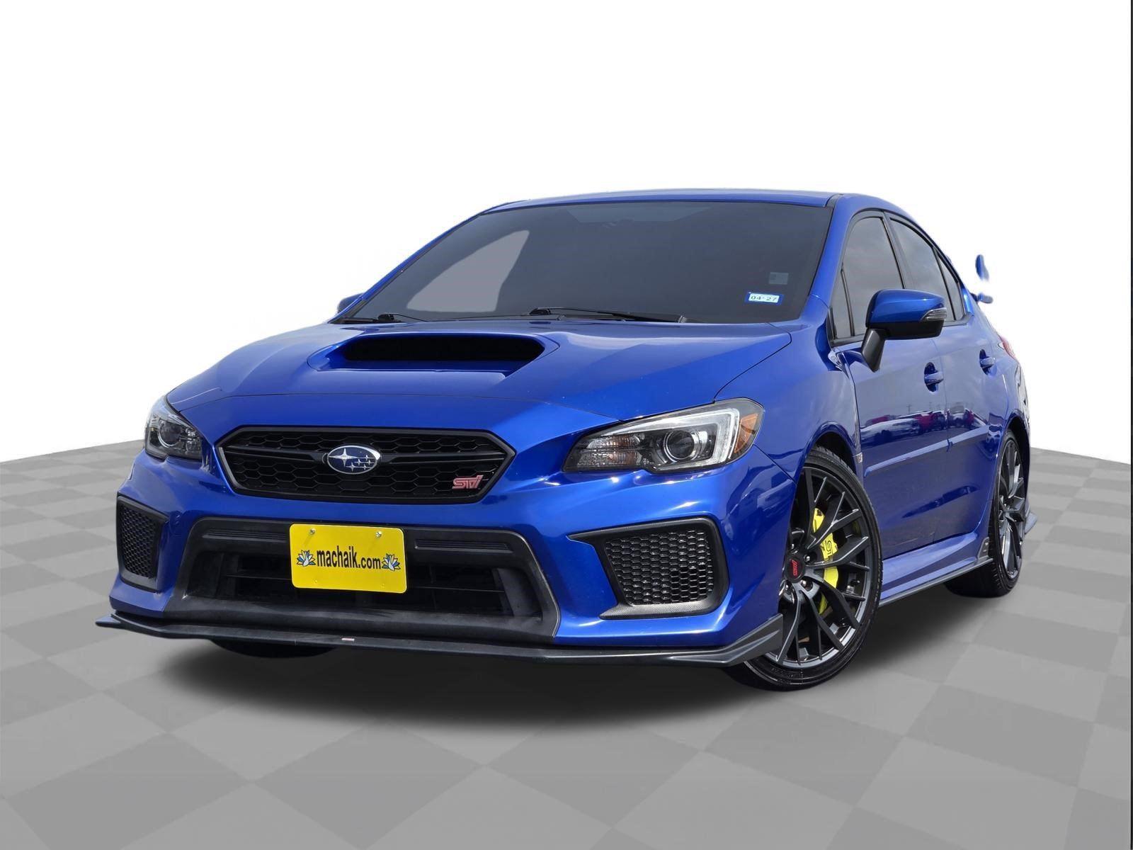 WR Blue Pearl 2019 Subaru WRX STI Sedan All-Wheel Drive Manual