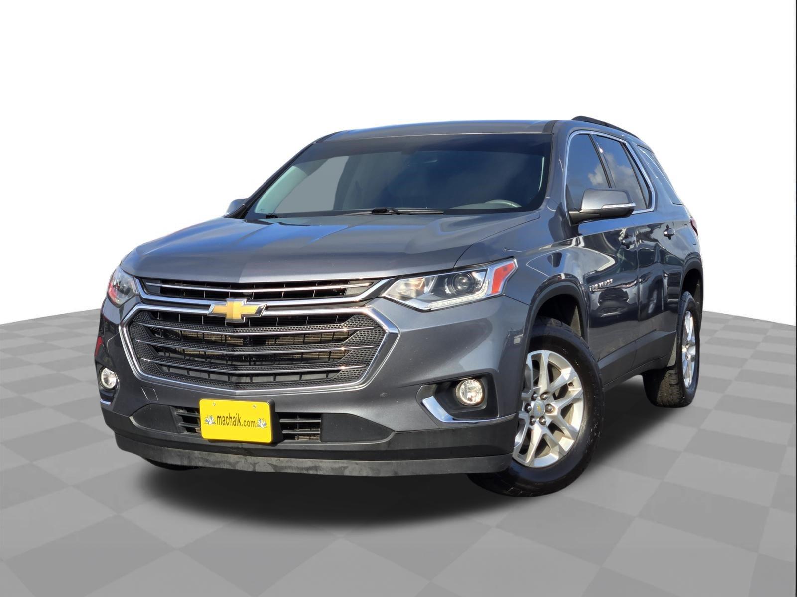 Gray (Satin Steel Metallic) 2021 Chevrolet Traverse SUV / Crossover Front-Wheel Drive 9-Speed Automatic