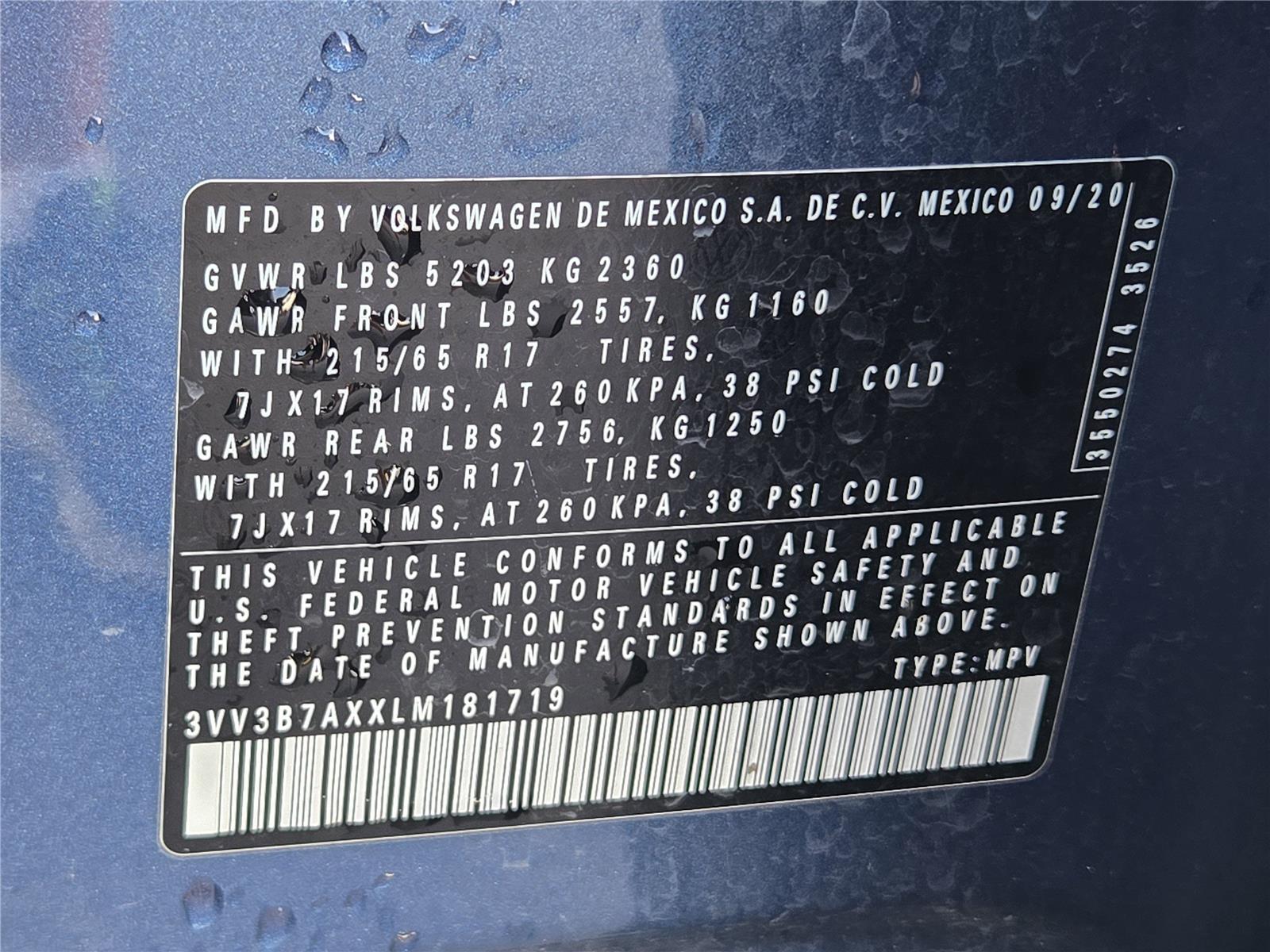 2020 Volkswagen Tiguan SE at Lone Star Chevrolet