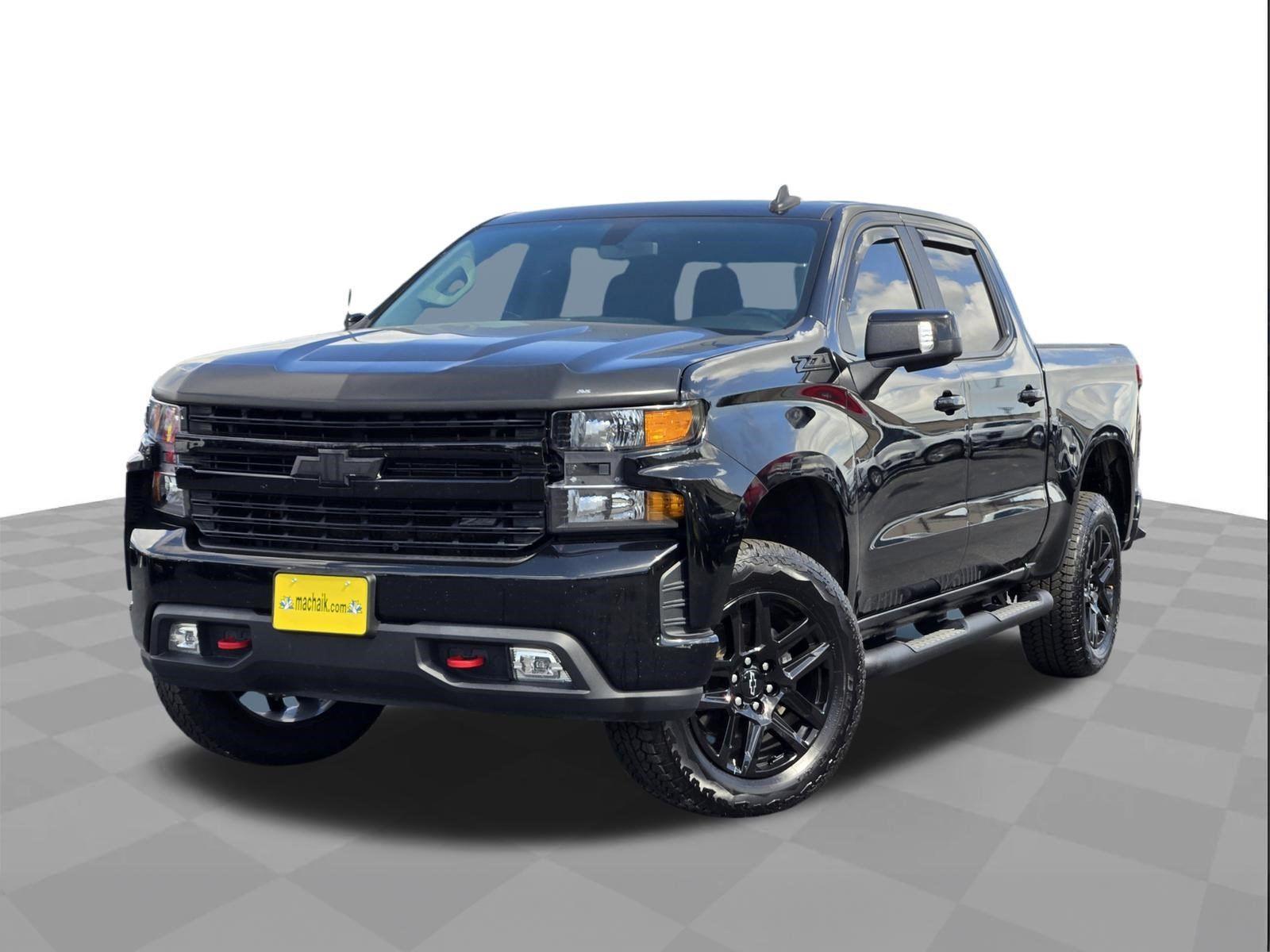 Black 2020 Chevrolet Silverado 1500 Pickup Truck Four-Wheel Drive 6-Speed Automatic