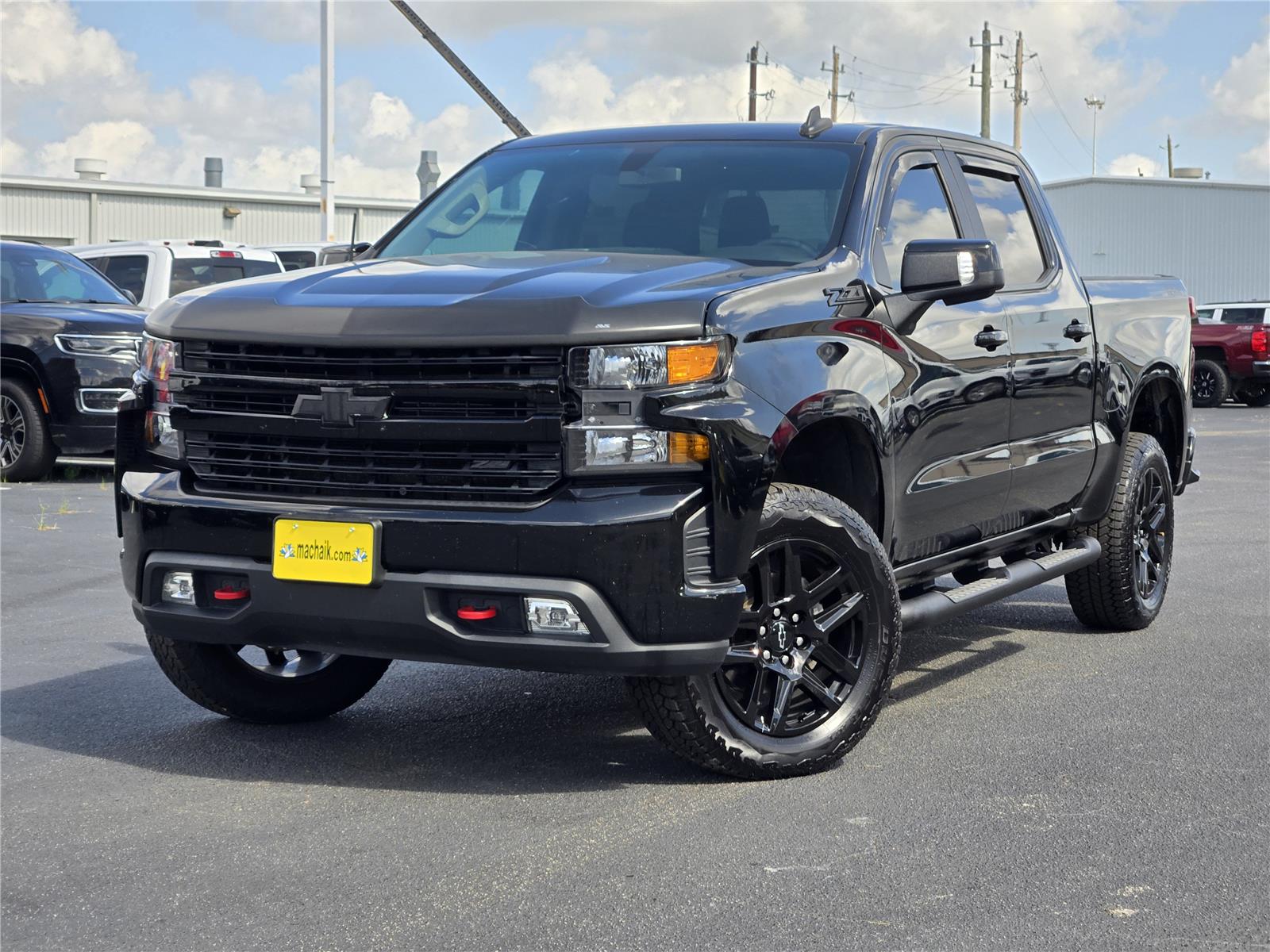 Black 2020 Chevrolet Silverado 1500 Pickup Truck Four-Wheel Drive 6-Speed Automatic
