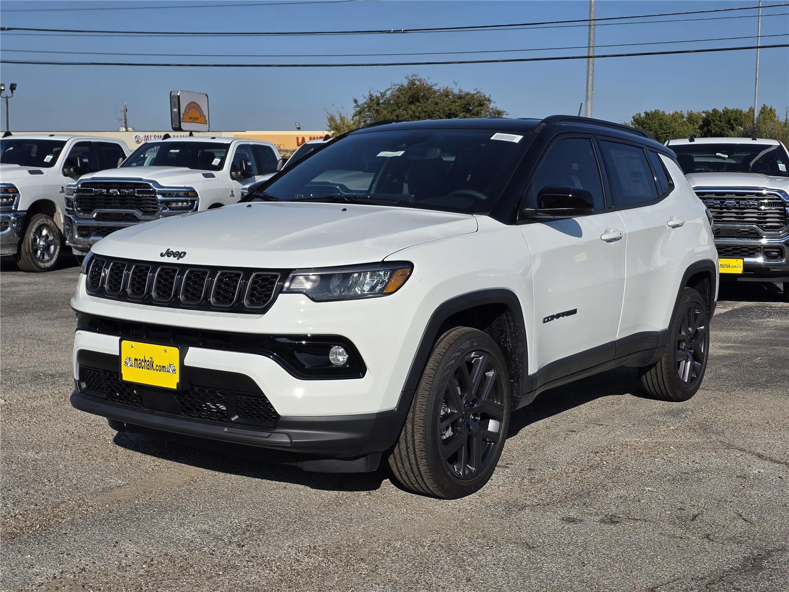 Bright White Clearcoat 2026 Jeep Compass SUV / Crossover Four-Wheel Drive 8-Speed Automatic