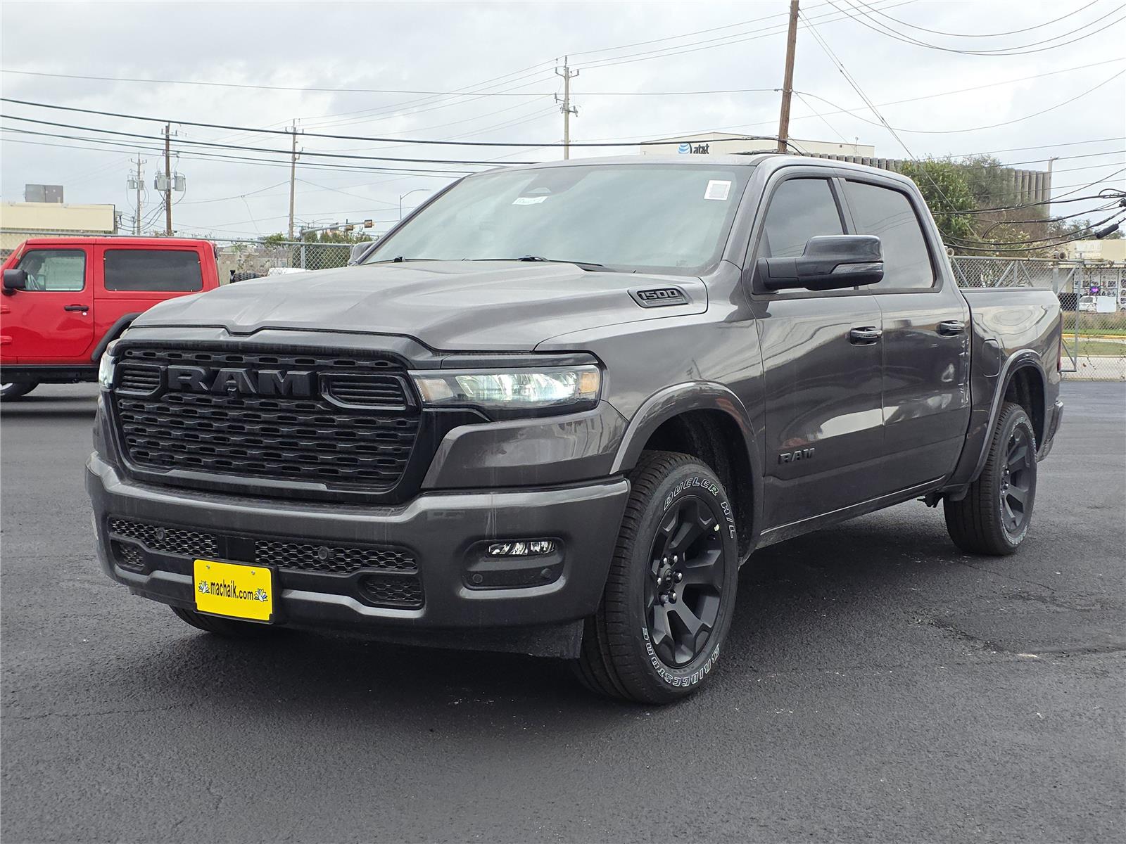 Gray (Granite Crystal Metallic Clearcoat) 2026 RAM 1500 Pickup Truck Four-Wheel Drive 8-Speed Automatic