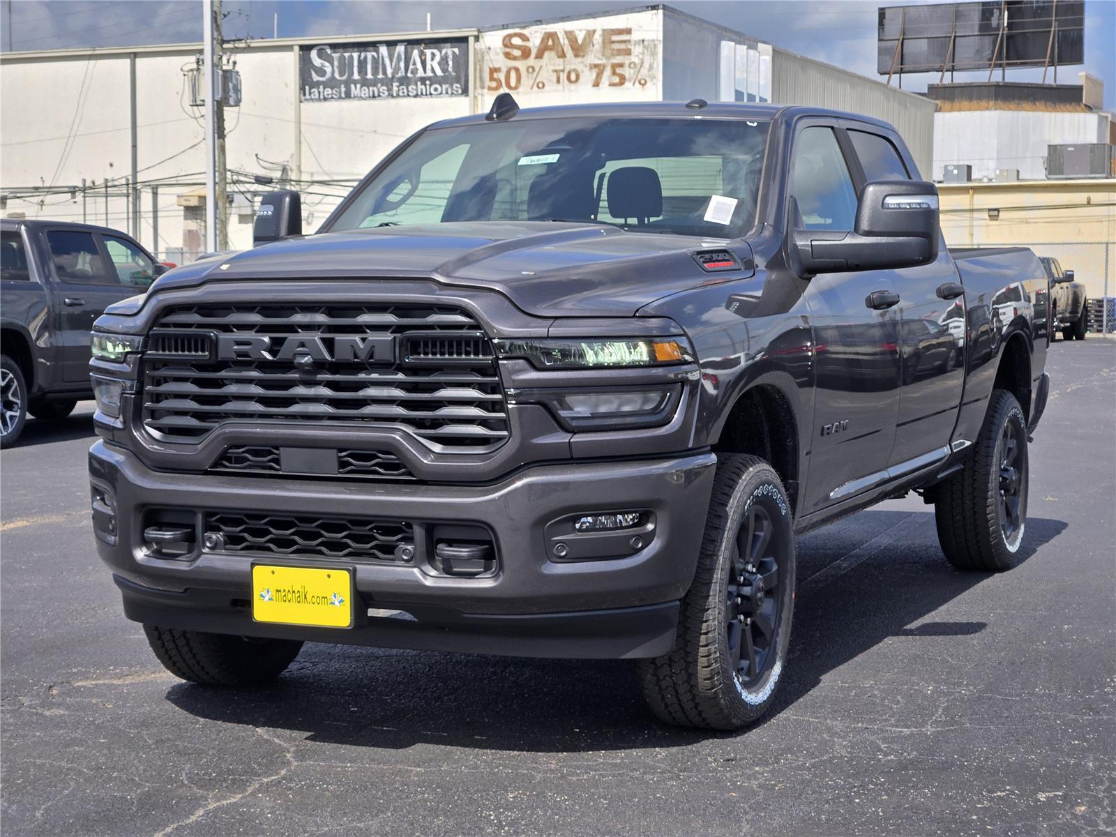Gray (Granite Crystal Metallic Clearcoat) 2026 RAM 2500 Pickup Truck Four-Wheel Drive 8-Speed Automatic